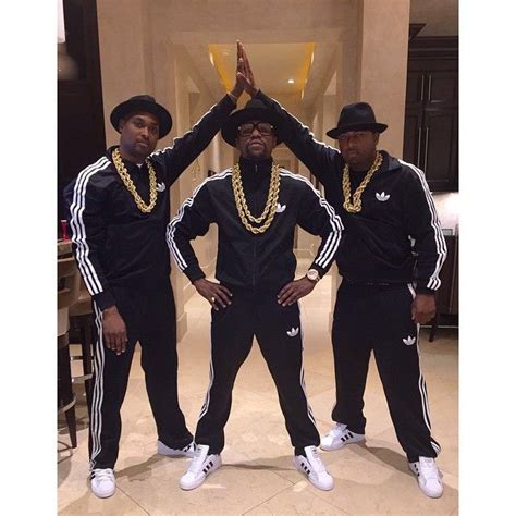 run dmc adidas tracksuit picture.